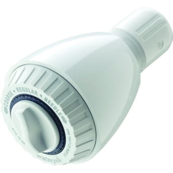 Image for Waterpik White Adjustable Spray Showerhead 1.6 GPM from HD Supply