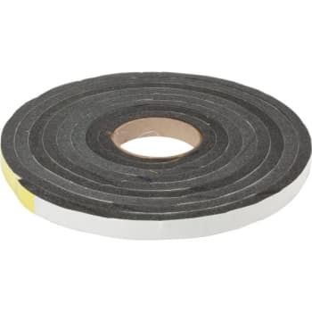 Frost King 17' Open Cell Weatherstrip Tape Charcoal