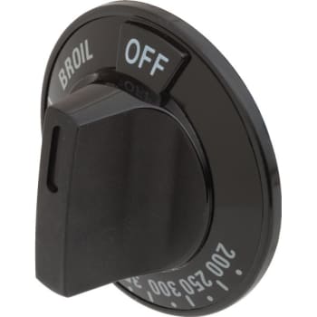 Image for GE Gas Oven Thermostat Knob, Black from HD Supply