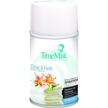 Image for TimeMist Clean and Fresh Metered Fragrance Refill from HD Supply