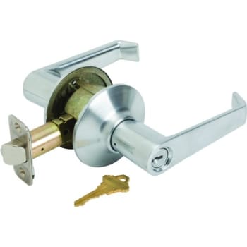 Image for Schlage® Elan F Series Lever, Entry, Grade AAA, Satin Chrome from HD Supply