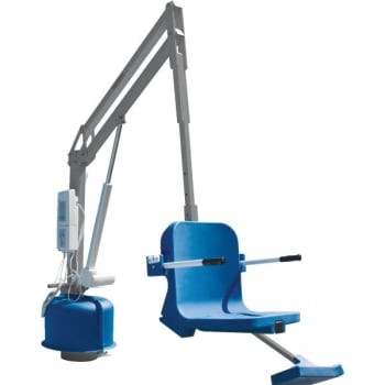 Aqua Creek 375 Lb Patriot Portable Pool Lift Chair W Ballast Hd Supply