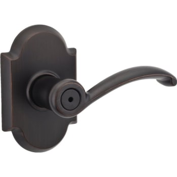 Image for Kwikset® Austin Door Lever, Privacy/Bed/Bath, Grade 2, Venetian Bronze from HD Supply