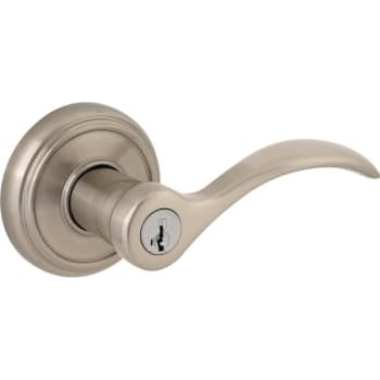Image for BALDWIN® Tobin Lever with SmartKey Security™, Entry, Grade 2, Metal, Satin Nickel from HD Supply