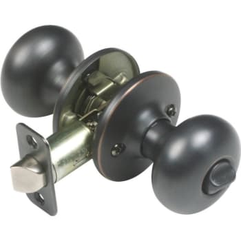 Image for Design House® Cambridge Privacy Knob, Oil-Rubbed Bronze from HD Supply