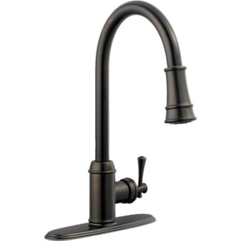 Image for Design House® Ironwood™ Pull-Out Kitchen Faucet, 1.8 GPM, Brushed Bronze, 1 Handle from HD Supply