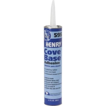Henry® 595 Cove Base Adhesive 11 Ounce