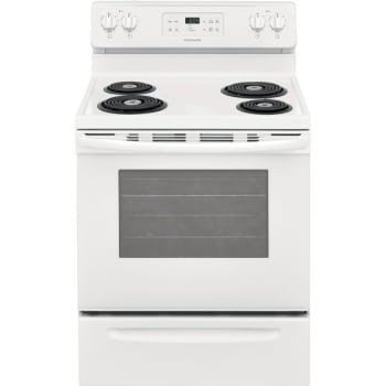 Frigidaire 30 Inch Self Clean Electric Range White Hd Supply