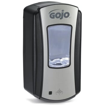 Gojo LTX-12™ Automatic Touch Free Foam Hand Soap Dispenser (Chrome/Black)