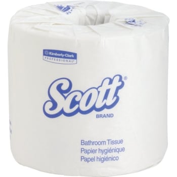 Scott® 2- Ply 100% Recycled Fiber Standard Roll Toilet Paper (80 Rolls-Case)