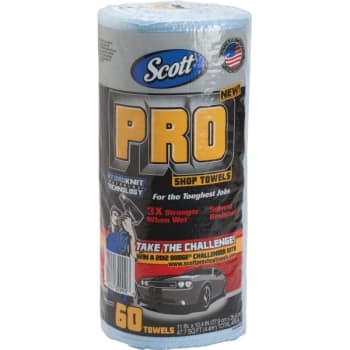 Image for Kimberly-Clark Scott Shop Towels Heavy Duty, For Solvents & Heavy-Duty Jobs, Case Of 12 Rolls from HD Supply