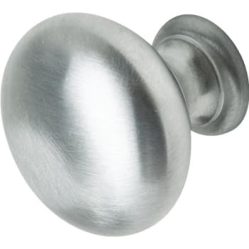 Hollow Brass Knob Satin Chrome Package Of 5