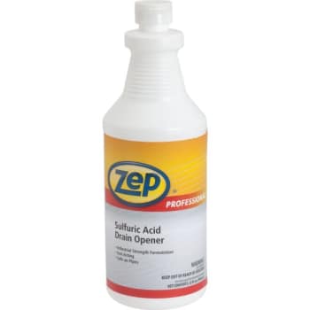 Image for ZEP 32 Oz Sulfuric Acid Drain Opener (6-Case) from HD Supply