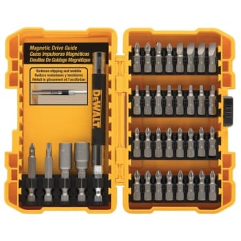 Image for DeWalt 37-Piece Screwdriving Bit Set With Tough Case-Magnetic from HD Supply