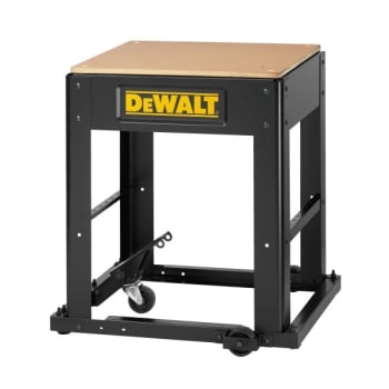 Image for Dewalt Steel Mobile Thickness Planer Stand In Black With Integrated Mobile Base from HD Supply