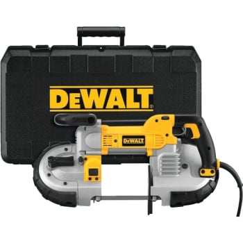 Image for Dewalt 5" 10 Amp Deep Cut Portable Band Saw Kit from HD Supply