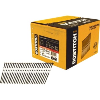 Image for Bostitch 3-1/2 x .131 Smooth Shank 21° Stick Framing Nails Pack Of 4,000 from HD Supply
