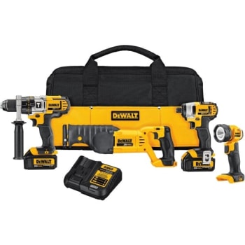 Image for Dewalt Max 20 Volt Cordless Combo Kit W/ Accessories from HD Supply