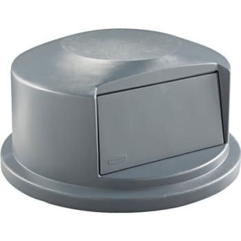 Image for Rubbermaid 44 Gallon Brute Dome Top Trash Can Lid (Gray) from HD Supply