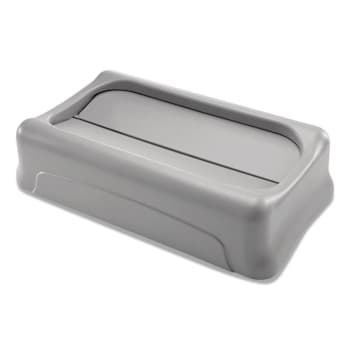 Rubbermaid Commercial Commercial 23 Gallon Slim Jim Swing Trash Can Lid (Gray)