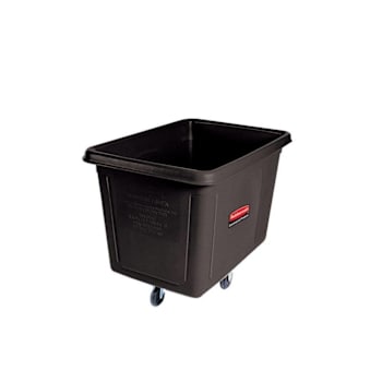 Rubbermaid Commercial 20 Cu. Ft. Cube Truck (Black)