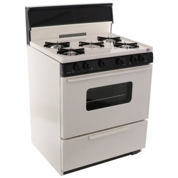 Image for Premier® 30" Cordless Gas Range W/ 3.9 Cu Ft In Bisque from HD Supply