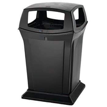 Image for Rubbermaid Ranger 45 Gallon Trash Can, Black from HD Supply