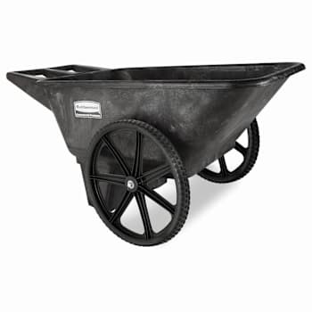 Image for Rubbermaid Commercial 8.75 Cu. Ft. Big Wheel Cart (Black) from HD Supply