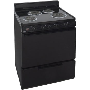Image for Premier® 30 in 3.9 cu ft Electric Coil Range (Black) from HD Supply