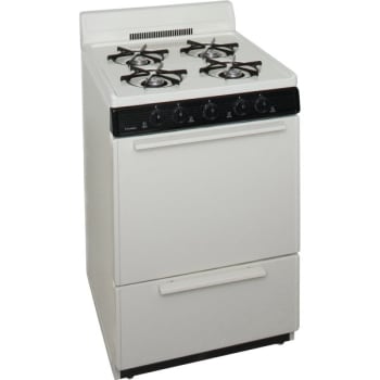 Image for Premier® 24" Gas Range W/ Electronic Ignition, 2.9 Cu Ft In Bisque from HD Supply