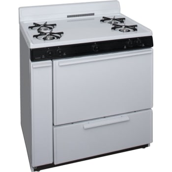 Image for Premier® 36" Gas Range W/ Electronic Ignition, 3.9 Cu Ft In White from HD Supply