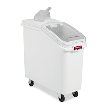 Image for Rubbermaid Commercial Prosave 2.75 Gallon Ingredient Bin W/ Sliding Lid (White) from HD Supply