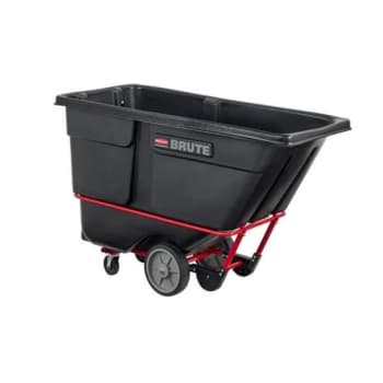 Rubbermaid® Commercial 1 Cu. Yd. BRUTE  Rotomolded Heavy-Duty (Black)