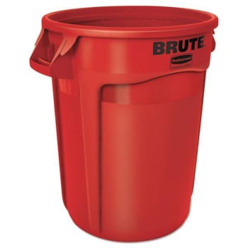 Image for Rubbermaid Commercial Brute® 32 Gallon Trash Can (Red) from HD Supply