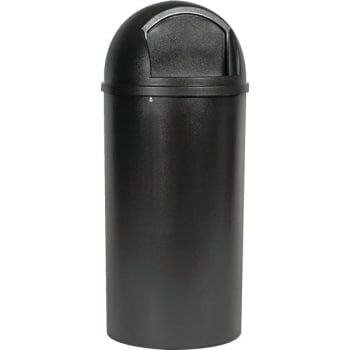 Image for Rubbermaid Marshal 25 Gallon Trash Can (Brown) from HD Supply