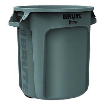 Image for Rubbermaid Brute 10 Gallon Trash Can (Gray) from HD Supply
