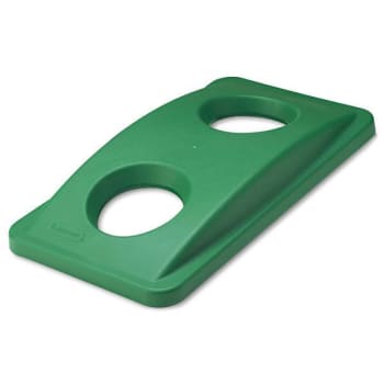 Image for Slim Jim Bottle And Can Recycling Top, 20.38w X 11.38d X 2.75h, Green from HD Supply