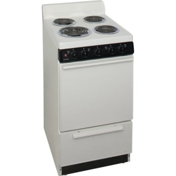 Image for Premier® 20" Electric, Front Controls, Coil Range w/ 2.4 Cu Ft, Bisque from HD Supply