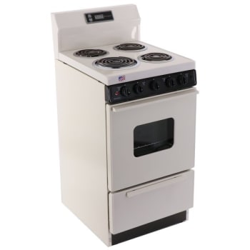 Image for Premier® 20" Electric, Front Controls, Coil Range W/ 2.4 Cu Ft, Bisque from HD Supply