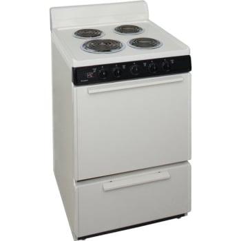 Image for Premier® 24" Electric, Front Controls, Coil Range w/ 3.9 Cu Ft, Bisque from HD Supply