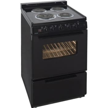 Image for Premier® 24 In 2.9 Cu Ft Electric Coil Range W/ Oven Window (Black) from HD Supply