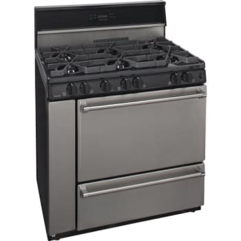 Image for Premier® 36" Gas Range W/ Oven Window, Electronic Ignition, 3.9 Cu Ft In Stainless Steel from HD Supply