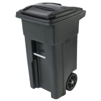 Toter 32 Gallon 2-Wheel Trash Can (Greenstone)