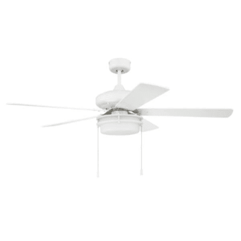 Image for Craftmade™ Stonegate 52 in. 5-Blade LED Ceiling Fan w/ Light (White) from HD Supply