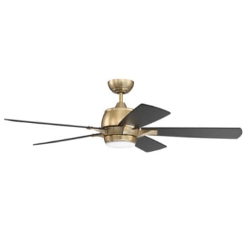 Image for Craftmade™ Stellar 52 in. 5-Blade LED Ceiling Fan w/ Light (Brown) from HD Supply