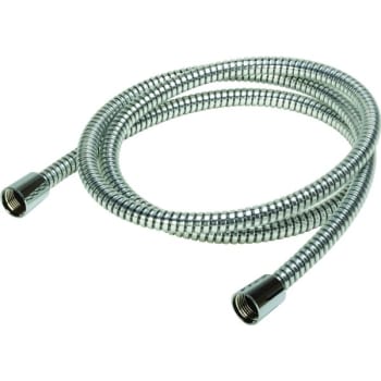 Generic 72 in Shower Hose w/ .5 in FIP ABS Conical Fittings (Chrome)