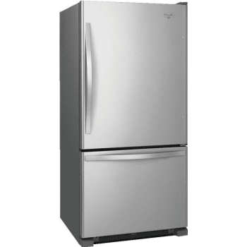 Image for Whirlpool Bottom Freezer Stainless Steel Refrigerator with SpillGuard™ Glass Shelves  18.7 cu. Ft from HD Supply