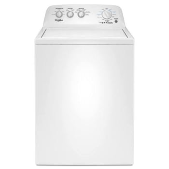Whirlpool® 3.8 Cu Ft HE Top Load Washing Machine, White
