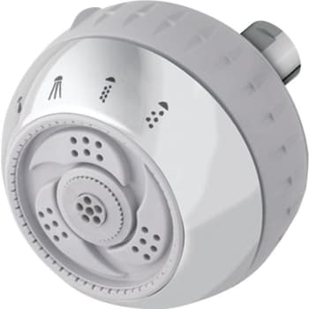 Image for Waterpik Chrome Massage Action Showerhead 2.5 Gpm from HD Supply