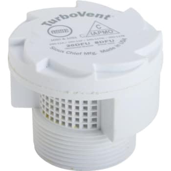 Image for Sioux Chief Turbovent Air Admittance Valve With 1-1/2 Mip Threads from HD Supply